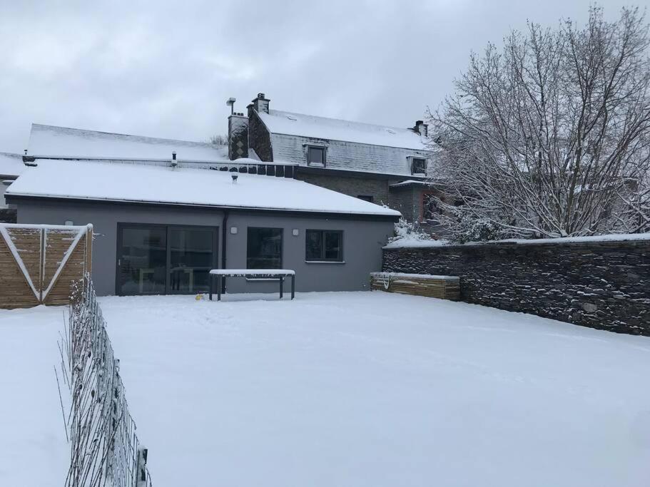 Maison En Plein Centre Avec Terrasse Et Jardin Vielsalm Exteriér fotografie